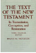 Bruce Metzger and the Curse of Textual Criticism - Worship & Study God ...